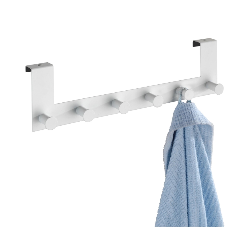 WENKO 23724100-CELANO knagerække 39 x 11 cm hvid