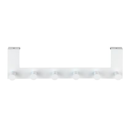 WENKO 23724100-CELANO knagerække 39 x 11 cm hvid