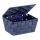 WENKO 23786100 - Kurv ADRIA 19x14 cm blå
