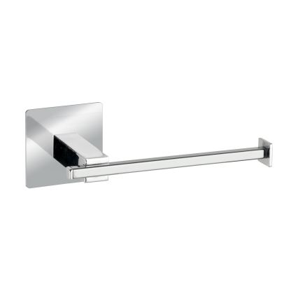WENKO 23859800 - Toiletpapirholder TURBO-LOC QUADRO ED 16,5x6,5 cm rustfrit stål