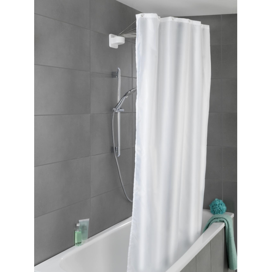 WENKO 23863100 - Bruseholder 96x72 cm rustfrit stål/hvid