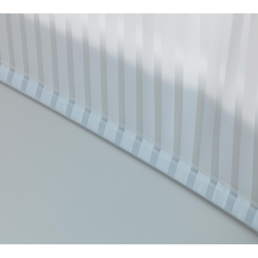 WENKO 23864100 - Rullegardin til brusebad 132x240 cm hvid