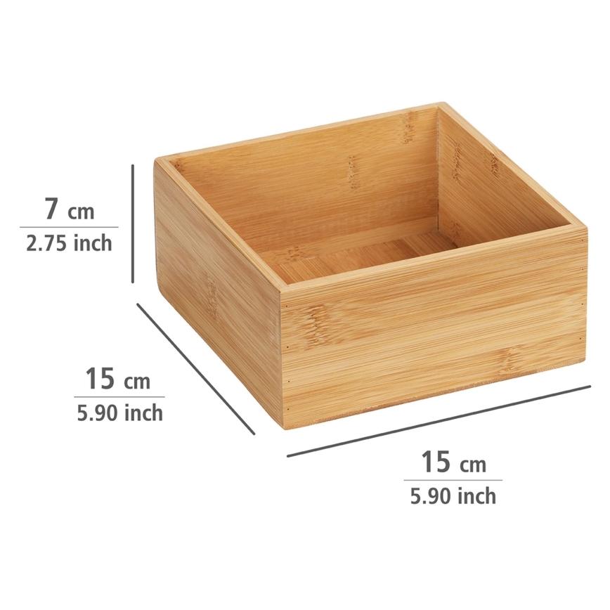 WENKO 23919100 - Bakke TERRA 15x7 cm brun