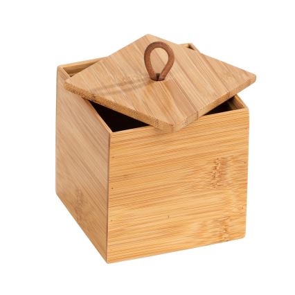 WENKO 23922100 - TERRA-boks 9 x 9 cm, brun
