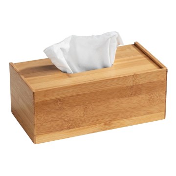WENKO 23925100 - Æske til papirlommetørklæder TERRA 25x13 cm brun