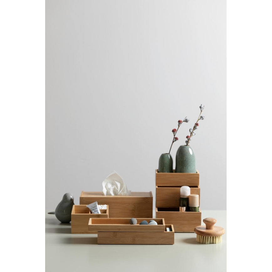WENKO 23926100 - Opbevaringskasse TERRA 22x14 cm, brun