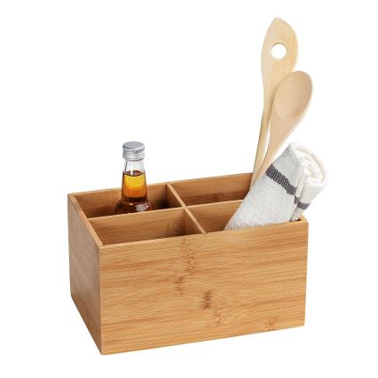 WENKO 23926100 - Opbevaringskasse TERRA 22x14 cm, brun