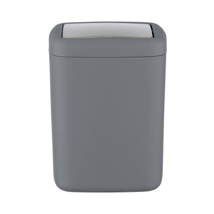 WENKO 23979100 - Affaldsspand BARCELONA 15x20 cm antracit/blank krom