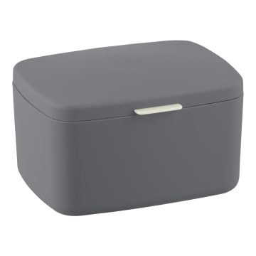 WENKO 23981100 - Boks BARCELONA 19,5x16 cm antracit/poleret krom