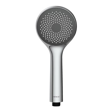 WENKO 23991100 - Bruserhoved Vandbesparende system 9,5x9,5 cm blank krom/grå