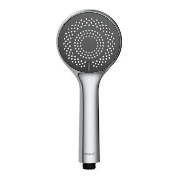 WENKO 23992100 - Bruserhoved WATERSAVING SYSTEM 9,5x9,5 cm blank krom/grå