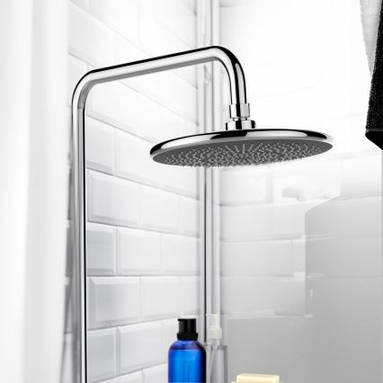 WENKO 23998100 - Brusehoved med vandbesparende system 22,5x22,5 cm blank krom