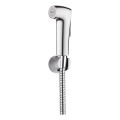 WENKO 23999100 - Bidetsæt Vandbesparende system 12x7 cm blank krom/sølv
