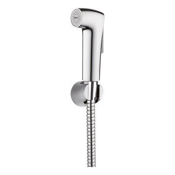 WENKO 23999100 - Bidetsæt Vandbesparende system 12x7 cm blank krom/sølv