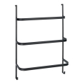 WENKO 24026100 - Håndklædeholder IRPINIA 54,5x77,5 cm sort