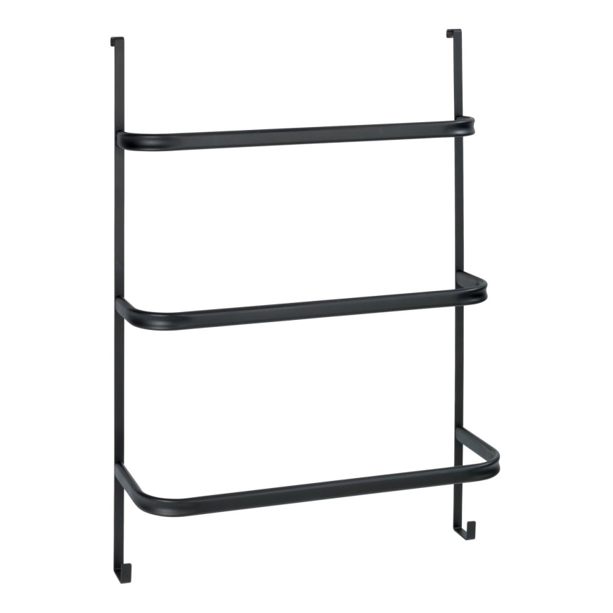WENKO 24026100 - Håndklædeholder IRPINIA 54,5x77,5 cm sort