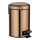 WENKO 24036100 - Affaldsspand LEMAN 17x25 cm rustfrit stål/kobber/sort