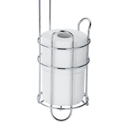WENKO 24074800 - Toiletpapirholder 16x59 cm i blank krom