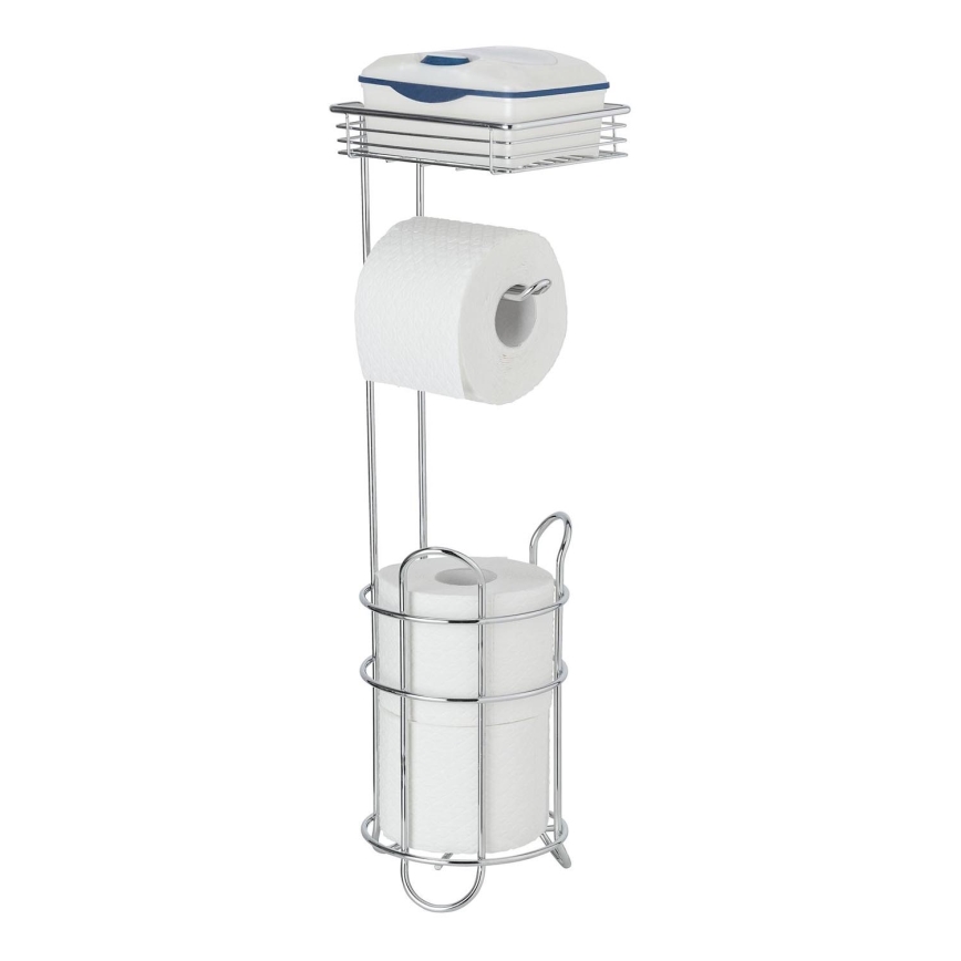 WENKO 24074800 - Toiletpapirholder 16x59 cm i blank krom