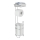 WENKO 24074800 - Toiletpapirholder 16x59 cm i blank krom