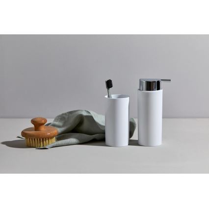 WENKO 24077800 - Sæt CALVO 6,5x13 cm hvid/blank krom