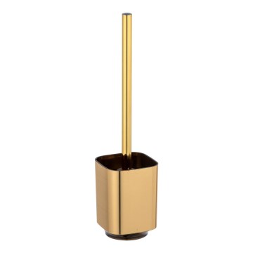 WENKO 24162100 - AURON toiletbørste 9x38,5 cm, guld