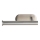 WENKO 24166100 - Toiletpapirholder TURBO-LOC OREA MATT 16x7 cm rustfrit stål/sølv