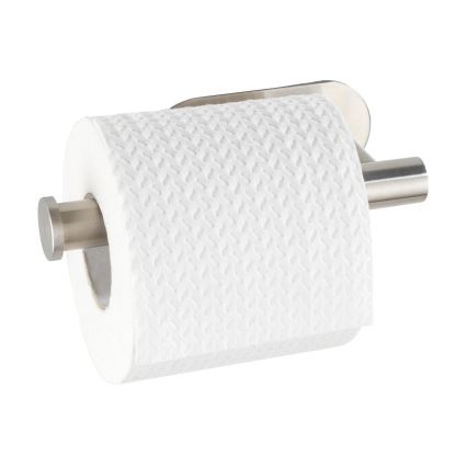 WENKO 24166100 - Toiletpapirholder TURBO-LOC OREA MATT 16x7 cm rustfrit stål/sølv