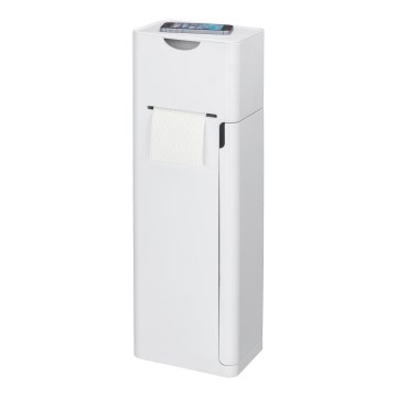 WENKO 24212100 - WC-børste IMON 20x58,5 cm hvid