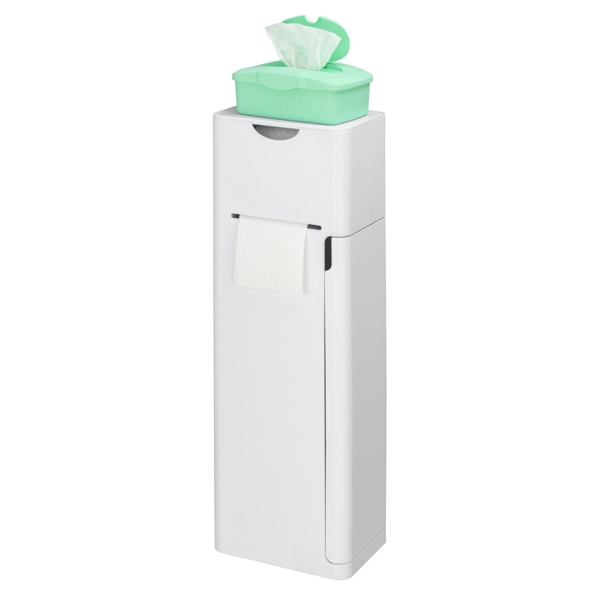 WENKO 24212100 - WC-børste IMON 20x58,5 cm hvid