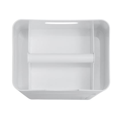 WENKO 24212100 - WC-børste IMON 20x58,5 cm hvid