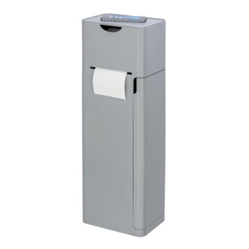 WENKO 24213100 - Toiletbørste IMON 20x58,5 cm, grå