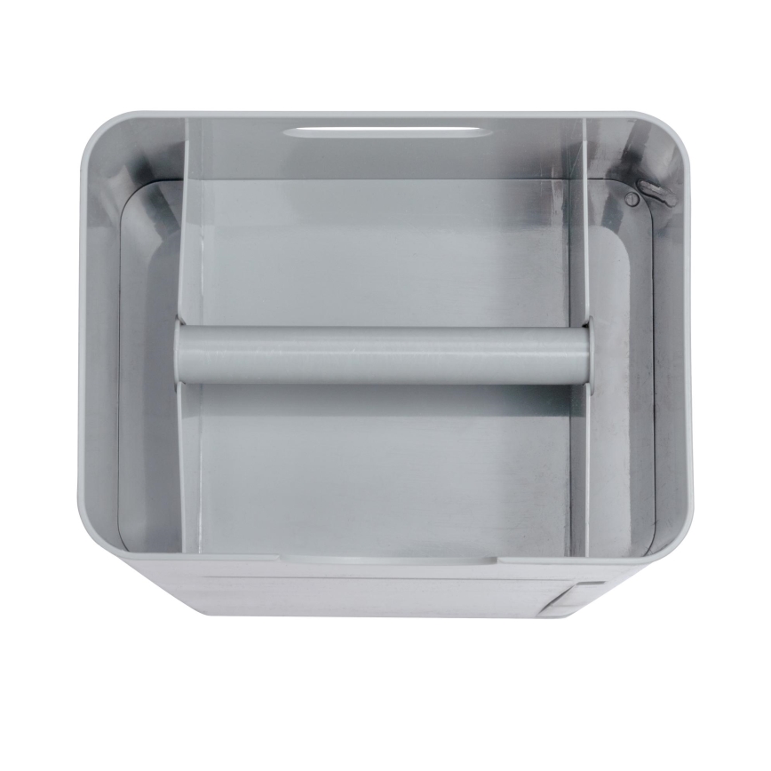 WENKO 24213100 - Toiletbørste IMON 20x58,5 cm, grå