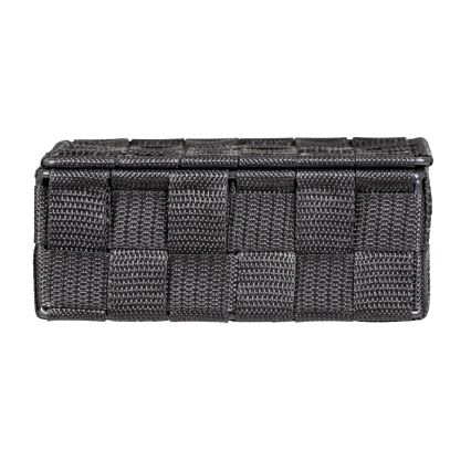 WENKO 24223100 - Kurv ADRIA 26x17 cm grå/antracit