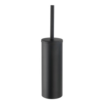 WENKO 24289100-WC-børste TURBO-LOC OREA BLACK 9x39,5 cm rustfrit stål/sort