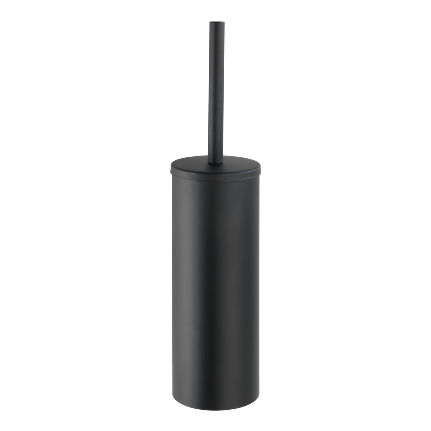 WENKO 24289100-WC-børste TURBO-LOC OREA BLACK 9x39,5 cm rustfrit stål/sort