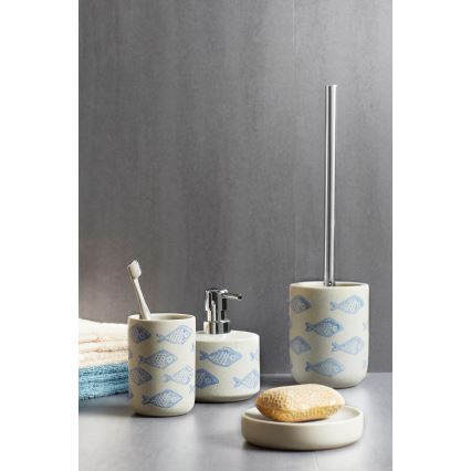 WENKO 24311100 - Sæbedispenser AQUAMARIN 475 ml beige