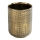 WENKO 24400100 - RIVARA tandbørstekop 7,5x9,5 cm, guld