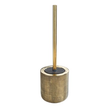 WENKO 24403100 - WC-børste RIVARA 11,5x40 cm guld