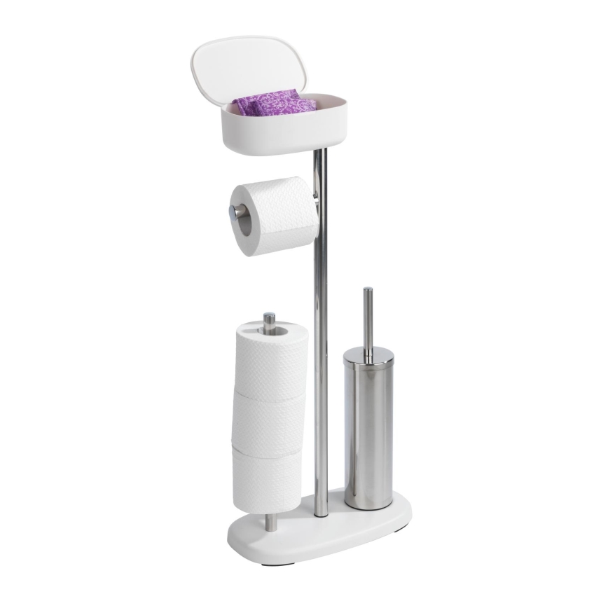 WENKO 24420100 - WC-sæt RIVAZZA 17x72,5 cm hvid