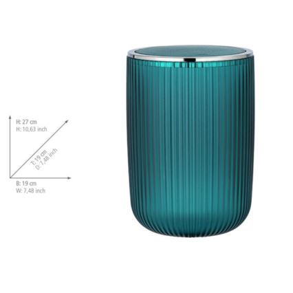 WENKO 24483100 - Kurv AGROPOLI 19x27 cm turkis