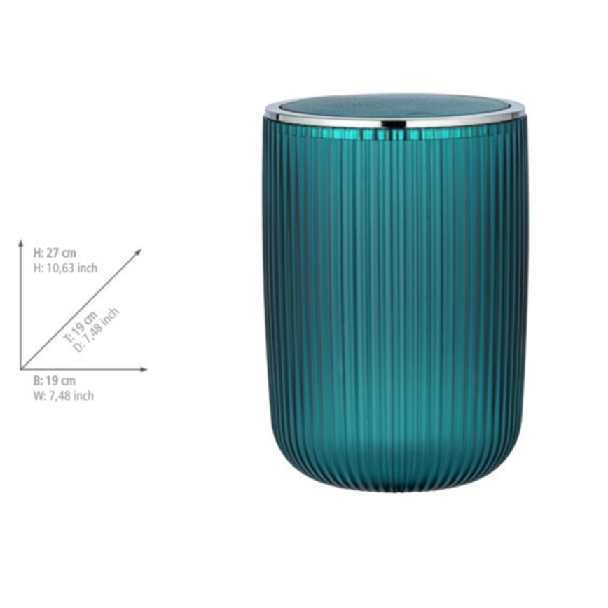 WENKO 24483100 - Kurv AGROPOLI 19x27 cm turkis