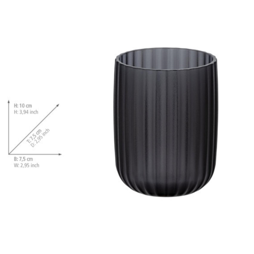 WENKO 24489100 - Bæger AGROPOLI 7,5x10 cm grå