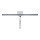 WENKO 24506100 - Gummiskraber TERNI 40x17 cm blank krom