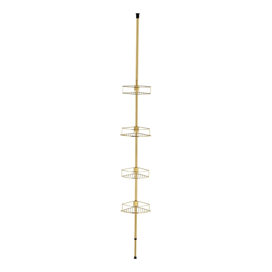 WENKO 24569100-Hjørnehylde DOLCEDO 31x275 cm guld
