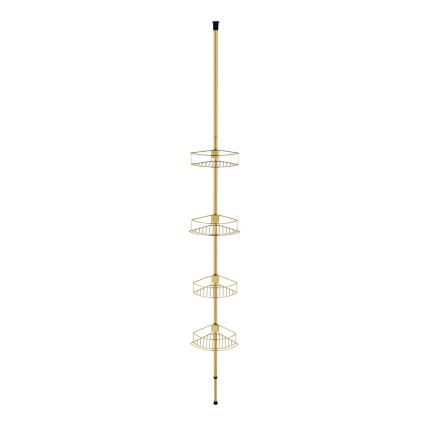 WENKO 24569100-Hjørnehylde DOLCEDO 31x275 cm guld