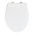 WENKO 24571100-WC toiletsæde VORNO NEO 46 x 37 cm hvid/sølv