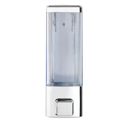 WENKO 24593100-Sæbedispenser ISTRES 320 ml forkromet/transparent
