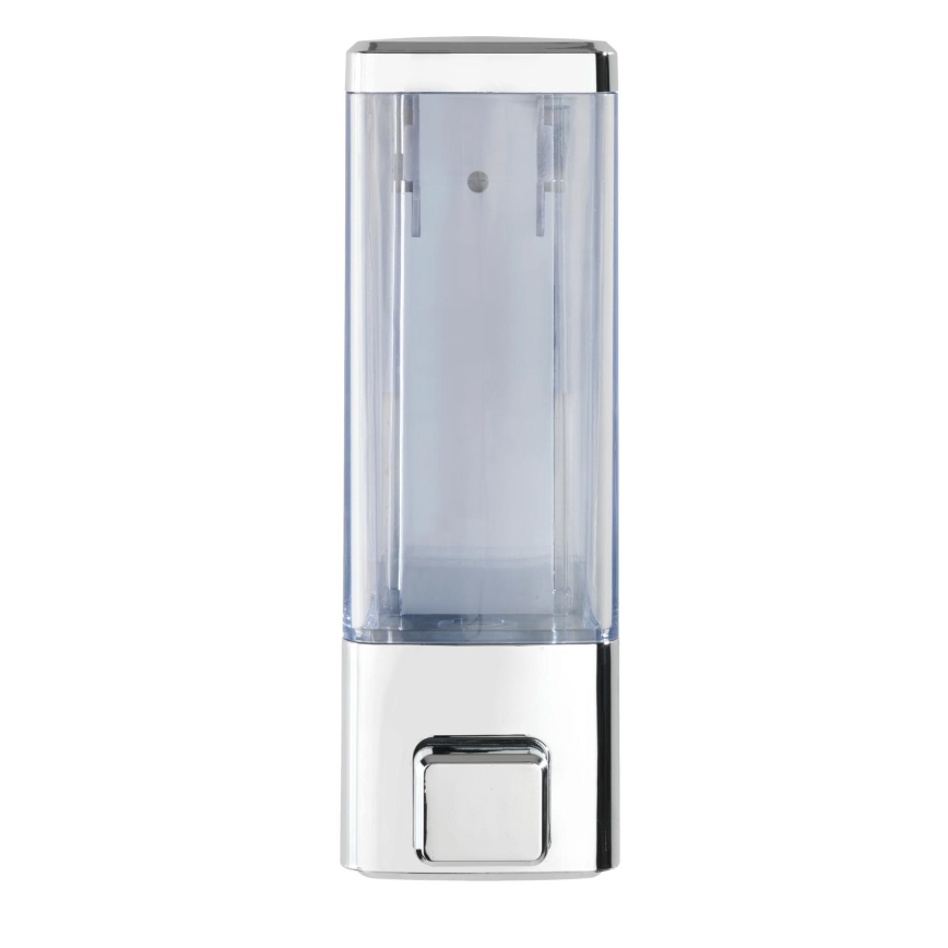 WENKO 24593100-Sæbedispenser ISTRES 320 ml forkromet/transparent