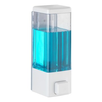 WENKO 24594100-Sæbedispenser ISTRES 320 ml hvid/gennemsigtig